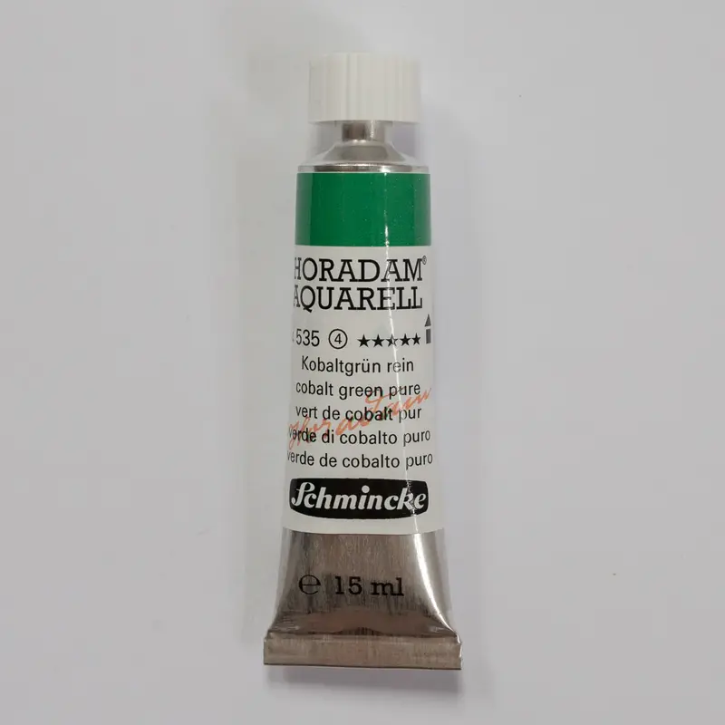 Schmincke Horadam Aquarelverf 535 Cobalt Green Pure 15ml 4