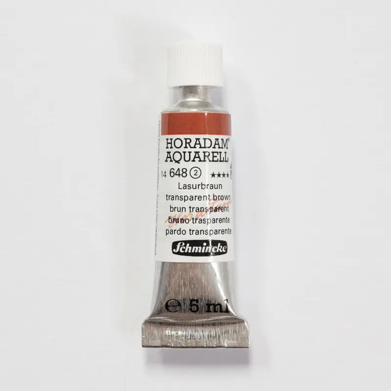 Schmincke Horadam Aquarelverf 648 Transparent Brown 5ml 2