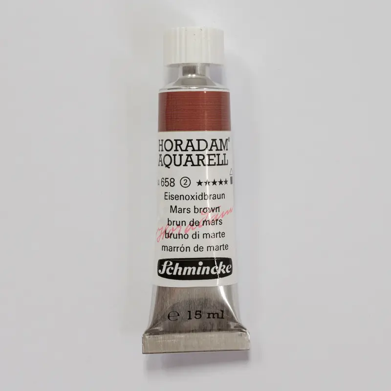 Schmincke Horadam Aquarelverf 658 Mars Brown 15ml 2