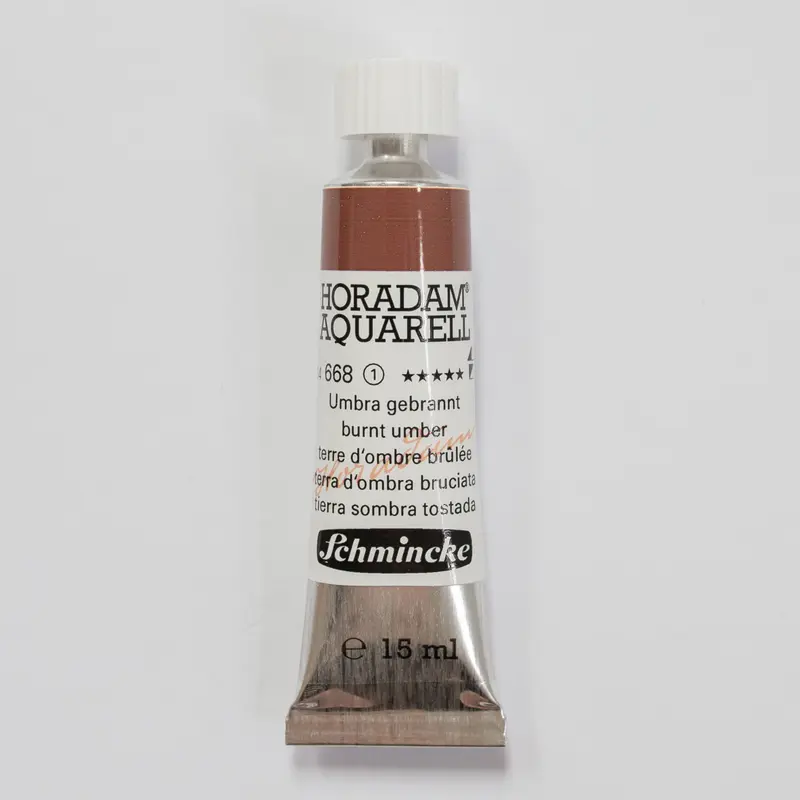 Schmincke Horadam Aquarelverf 668 Burnt Umber 15ml 1