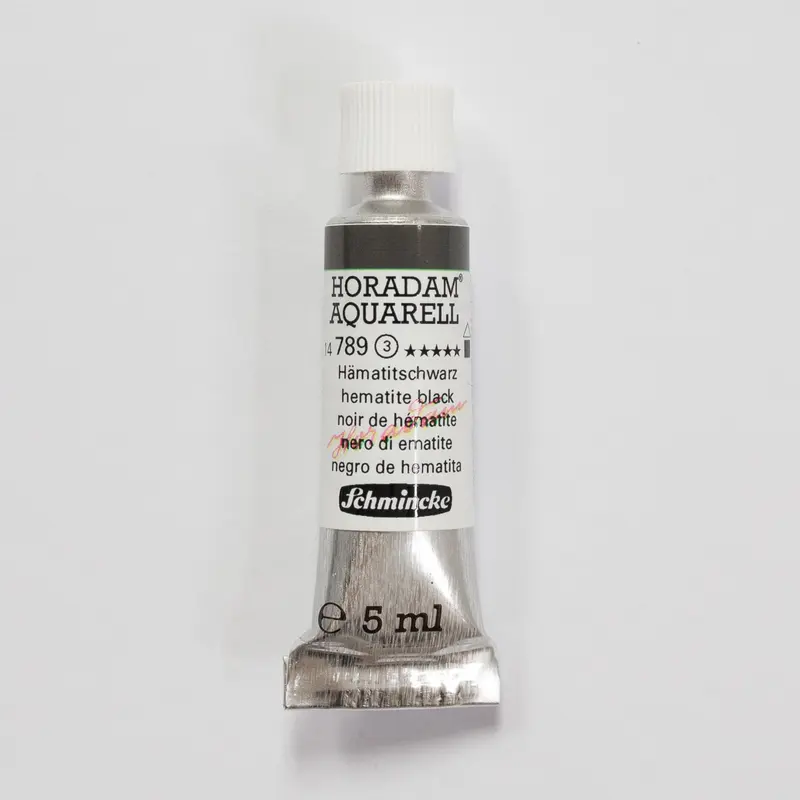 Schmincke Horadam Aquarelverf 789 Hematite Black 5ml 3