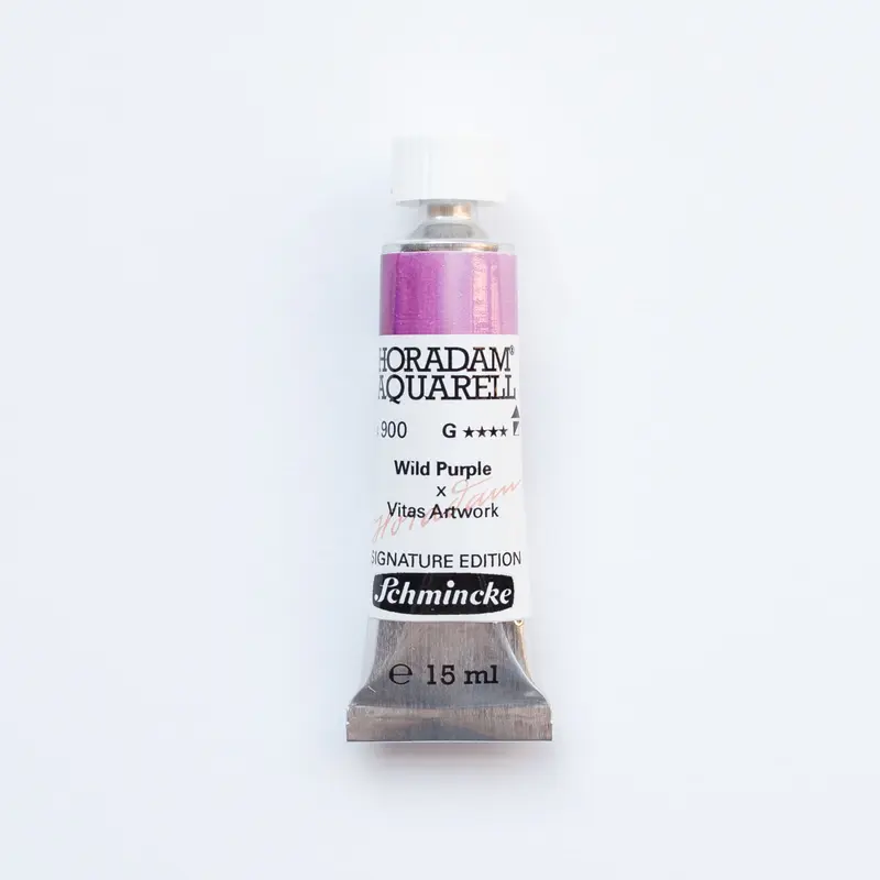 Schmincke Horadam Aquarelverf 900 Wild Purple x Vitas Artworks 15ml Signature Edition
