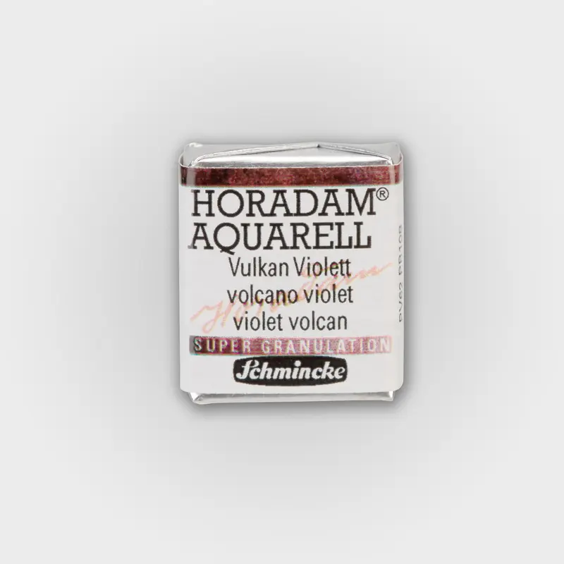 Schmincke Horadam Aquarelverf 914 Volcano Violet half pan 3