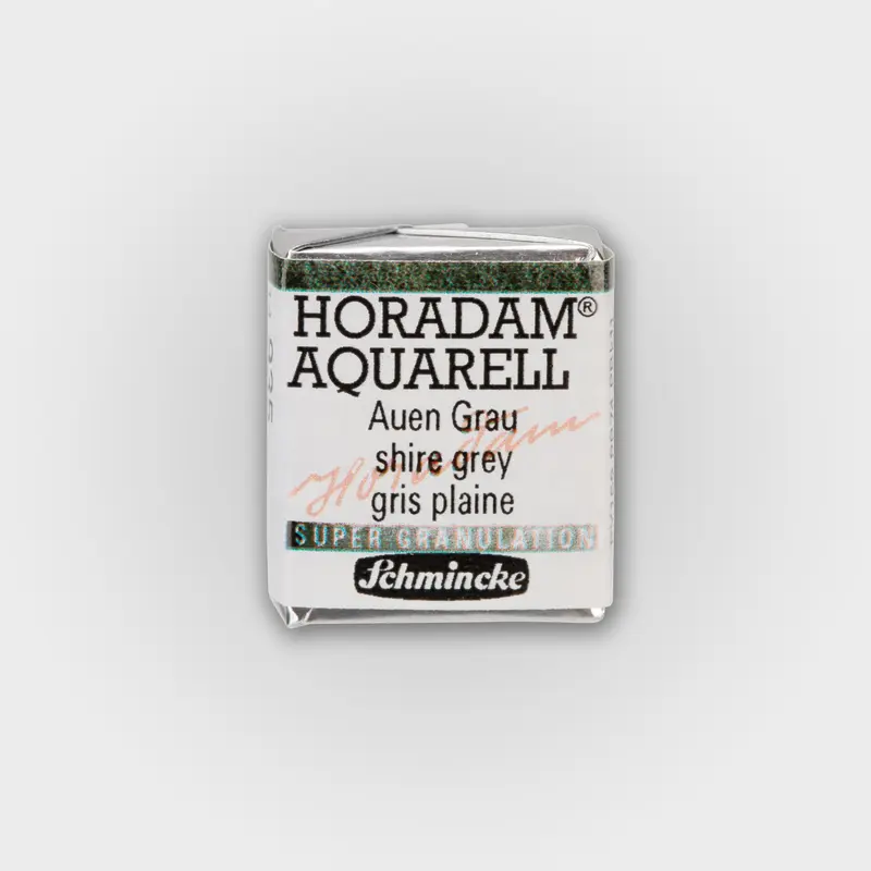 Schmincke Horadam Aquarelverf 935 Shire Grey half pan 3