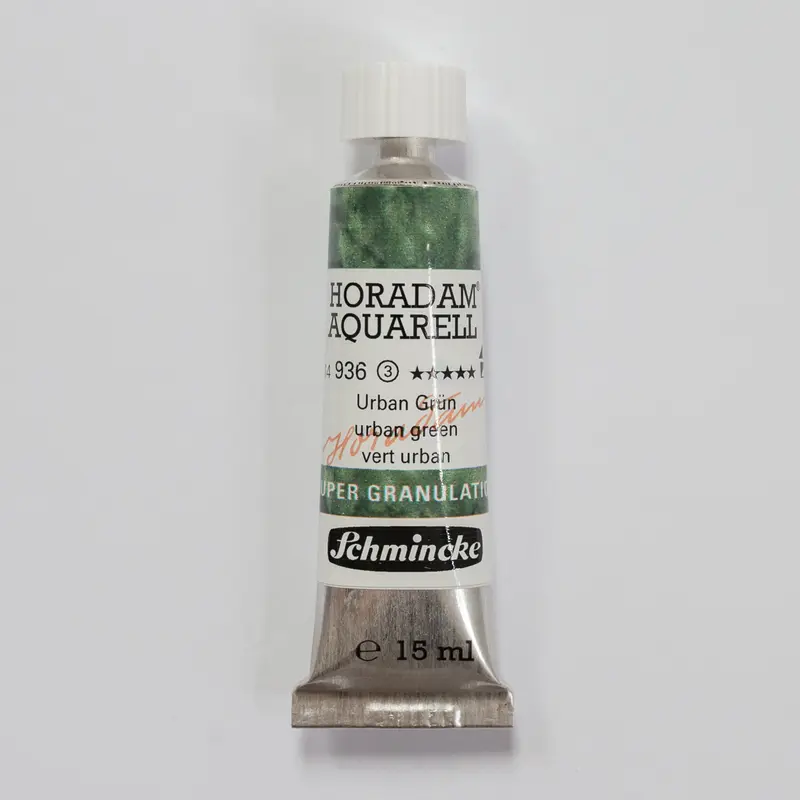 Schmincke Horadam Aquarelverf 936 Urban Green 15ml 3