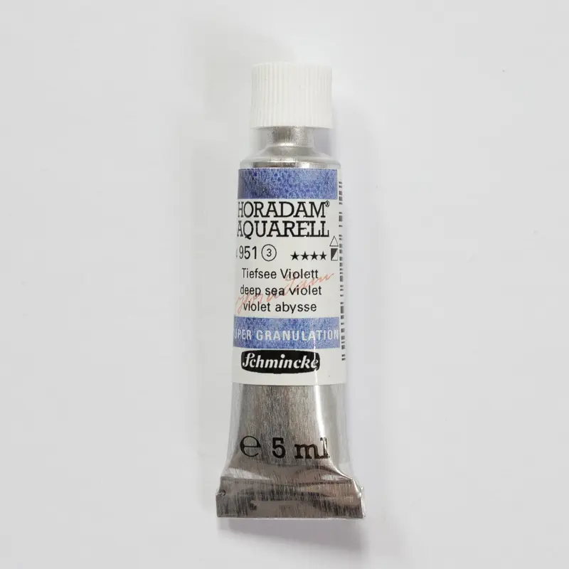 Schmincke Horadam Aquarelverf 951 Deep Sea Violet 5ml 3