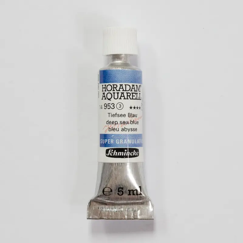 Schmincke Horadam Aquarelverf 953 Deep Sea Blue 5ml 3