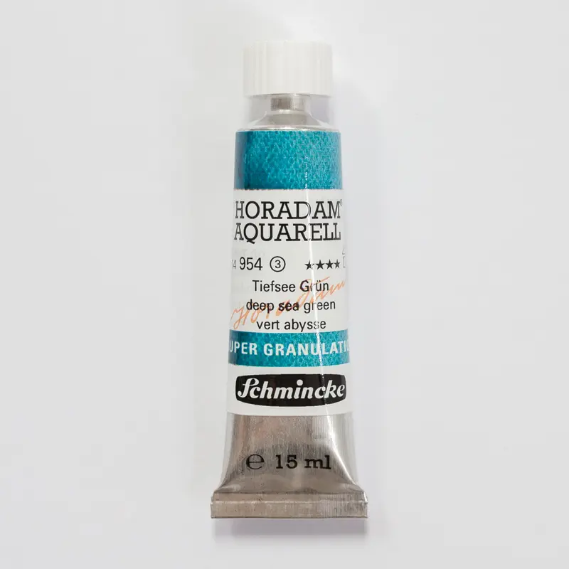 Schmincke Horadam Aquarelverf 954 Deep Sea Green 15ml 3