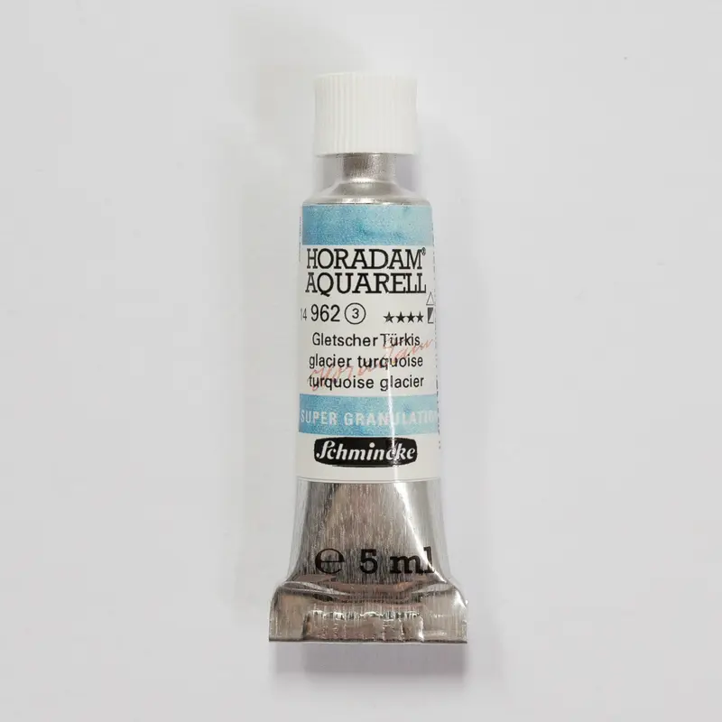 Schmincke Horadam Aquarelverf 962 Glacier turquoise 5ml 3