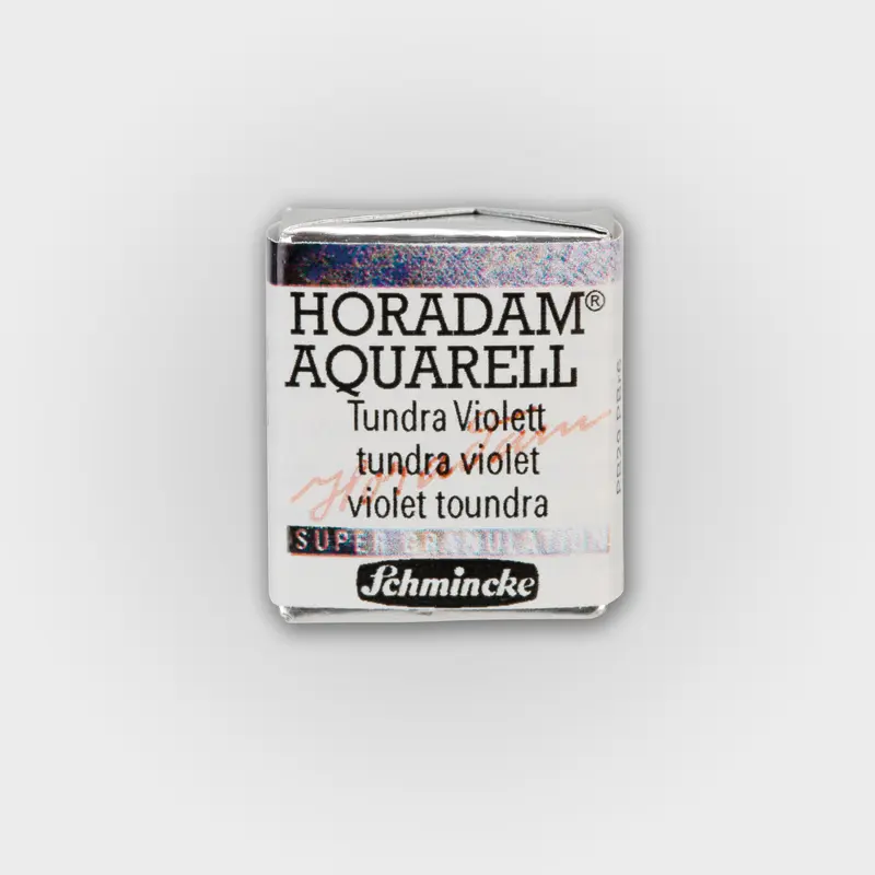 Schmincke Horadam Aquarelverf 983 Tundra Violet half pan 3