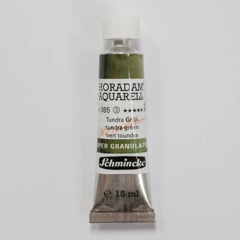 Schmincke Horadam Aquarelverf 985 Tundra Green 15ml 3
