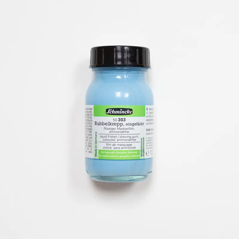 Schmincke Horadam liquid frisket / drawing gum, coloured, 100 ml