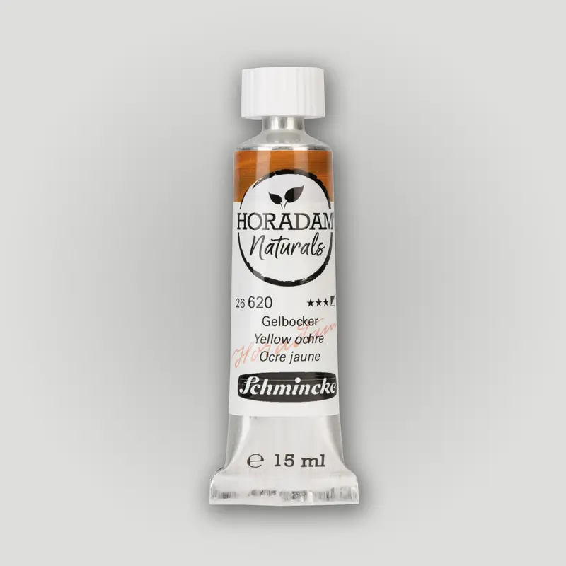 Schmincke Horadam Naturals 620 Yellow Ochre 15ml