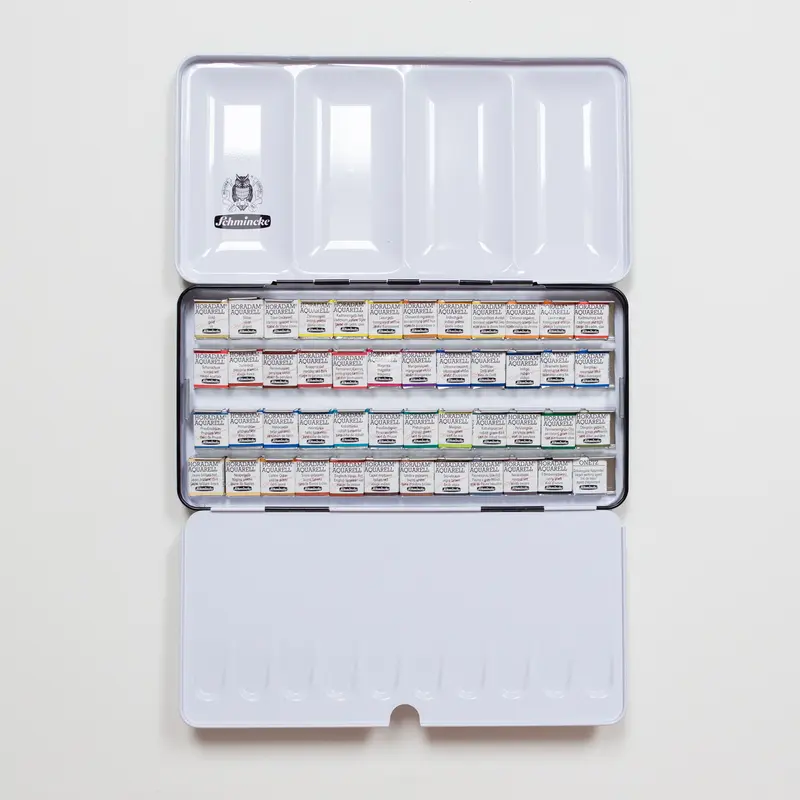 Schmincke Horadam set 48 half pans