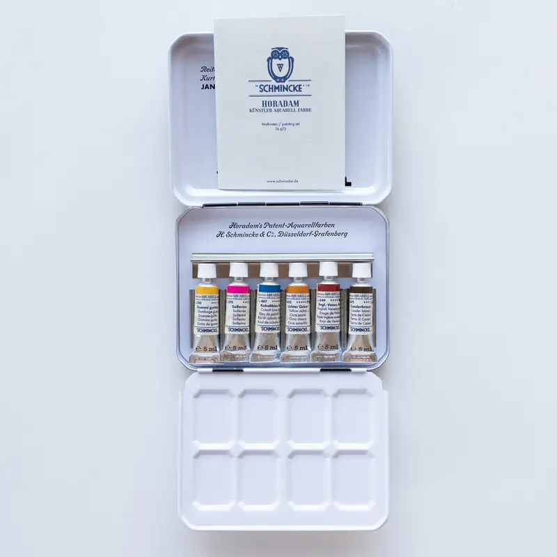 Schmincke Horadam Set Retro 6x5ml Retro II