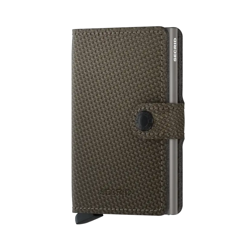 Secrid Miniwallet carbon khaki