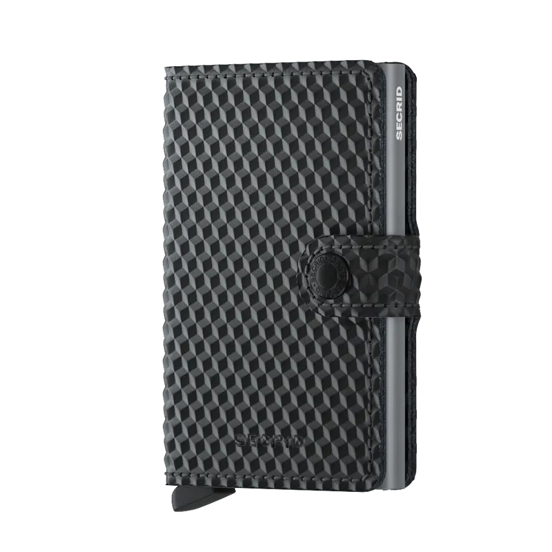 Secrid Miniwallet cubic black - titanium