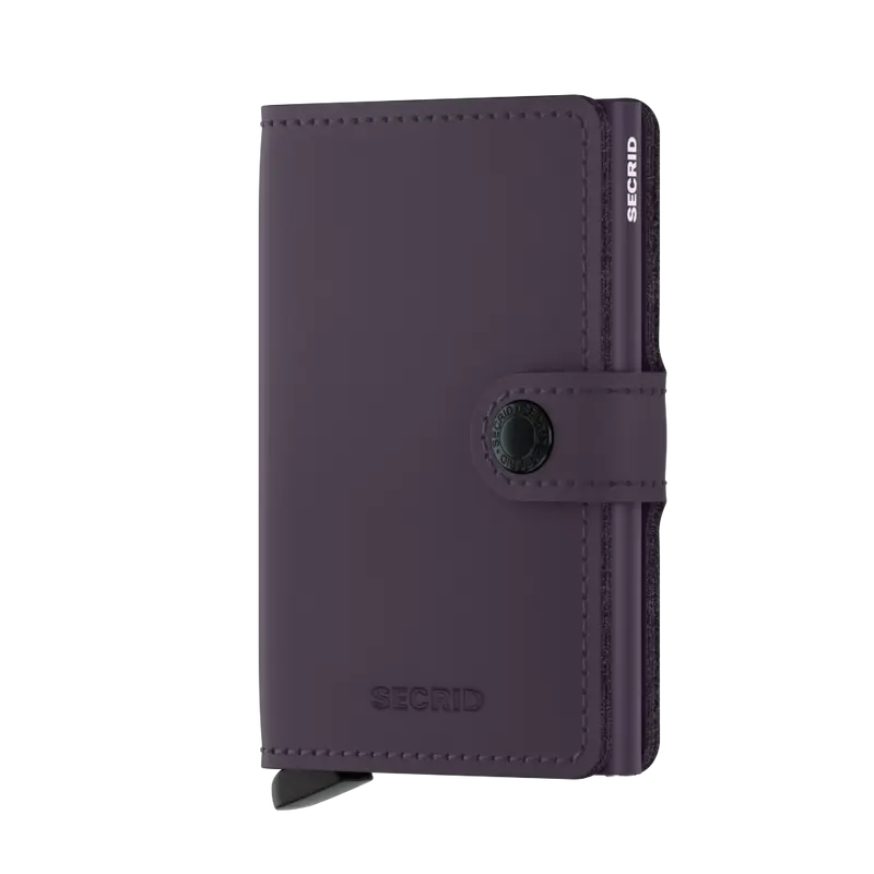 Secrid Miniwallet matte dark purple