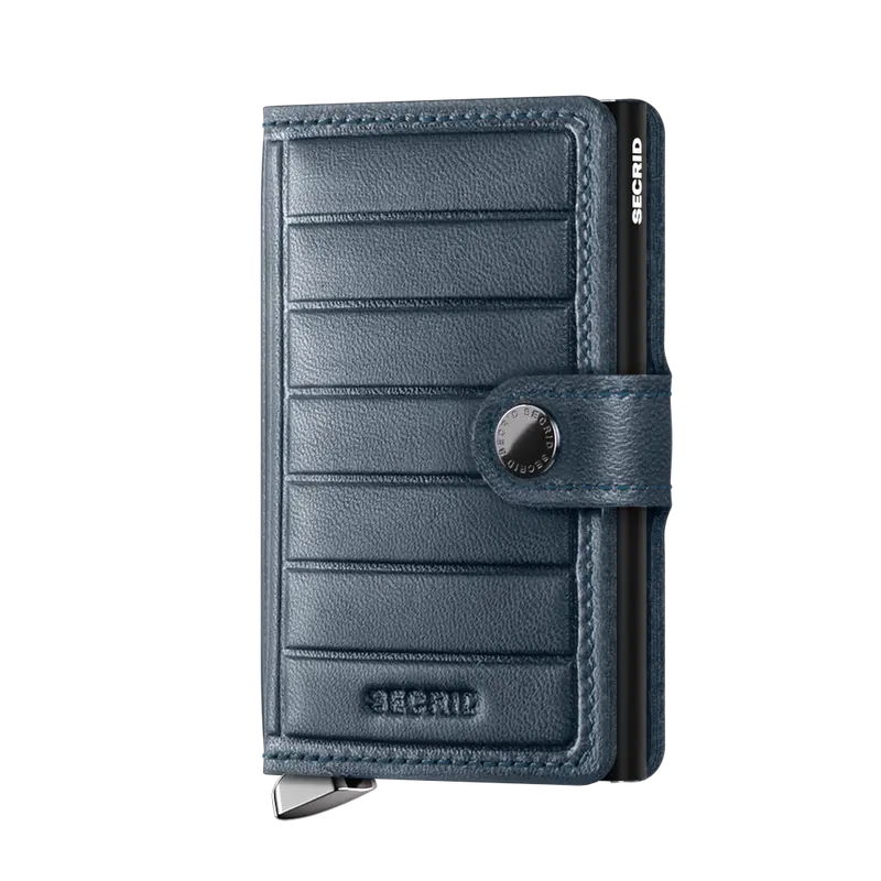 Secrid Miniwallet premium Emboss Lines teal