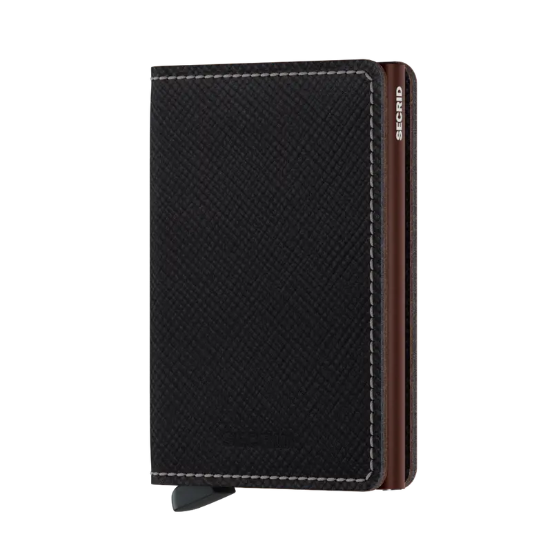 Secrid Slimwallet saffiano brown