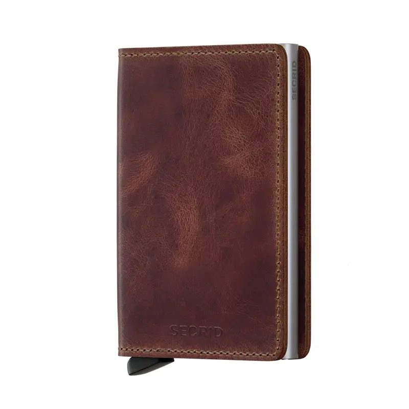 Secrid Slimwallet vintage brown
