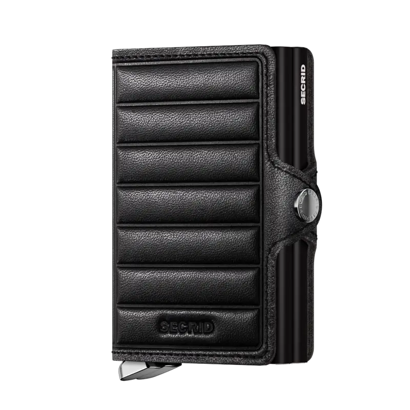 Secrid Twinwallet premium Emboss Lines black