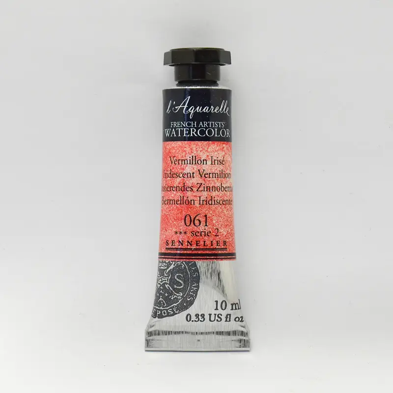 Sennelier l'Aquarelle 061 Iridescent Vermilion 10ml