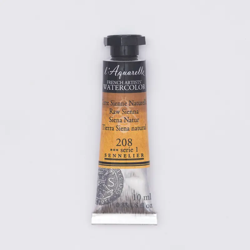 Sennelier l'Aquarelle 208 Raw Sienna 10ml S1
