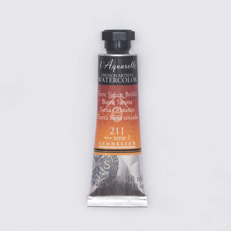 Sennelier l'Aquarelle 211 Burnt Sienna 10ml S1