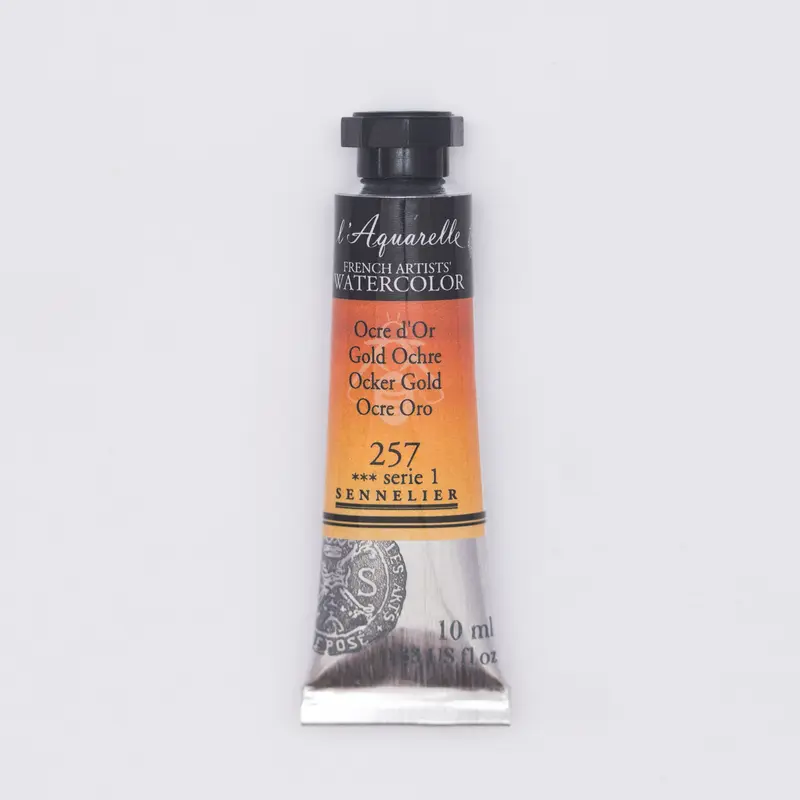 Sennelier l'Aquarelle 257 Gold Ochre 10ml S1