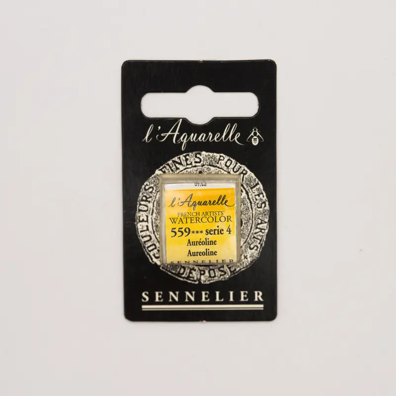 Sennelier l'Aquarelle 559 Aureoline half pan S4