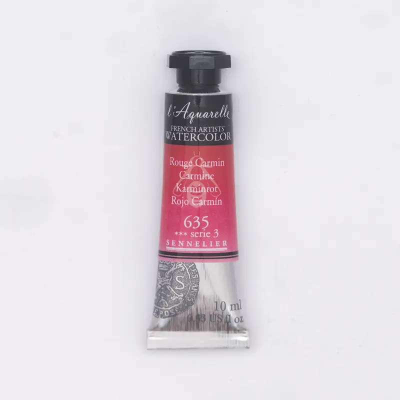 Sennelier l'Aquarelle 635 Carmine 10ml S3