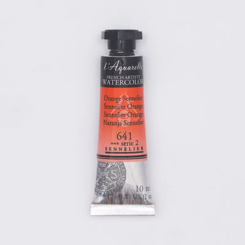 Sennelier l'Aquarelle 641 Sennelier Orange 10ml S2