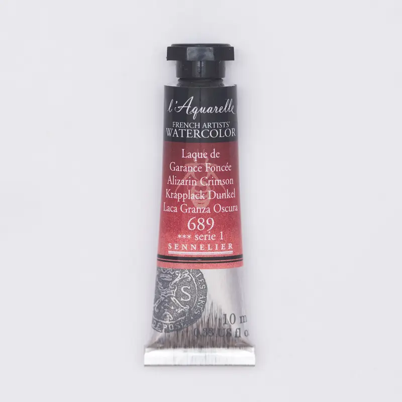 Sennelier l'Aquarelle 689 Alizarin Crimson 10ml S1