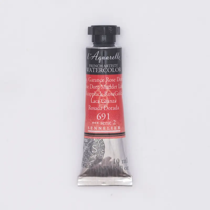 Sennelier l'Aquarelle 691 Rose Dore Madder Lake 10ml S2