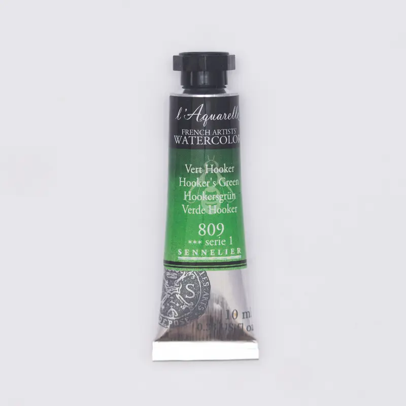 Sennelier l'Aquarelle 809 Hooker's Green 10ml S1