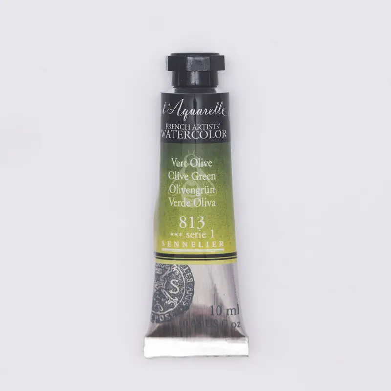 Sennelier l'Aquarelle 813 Olive Green 10ml S1