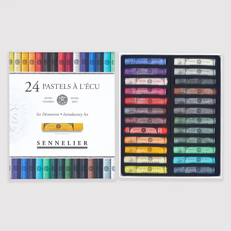 Sennelier soft pastels 'A l'écu' set 24 Introduction