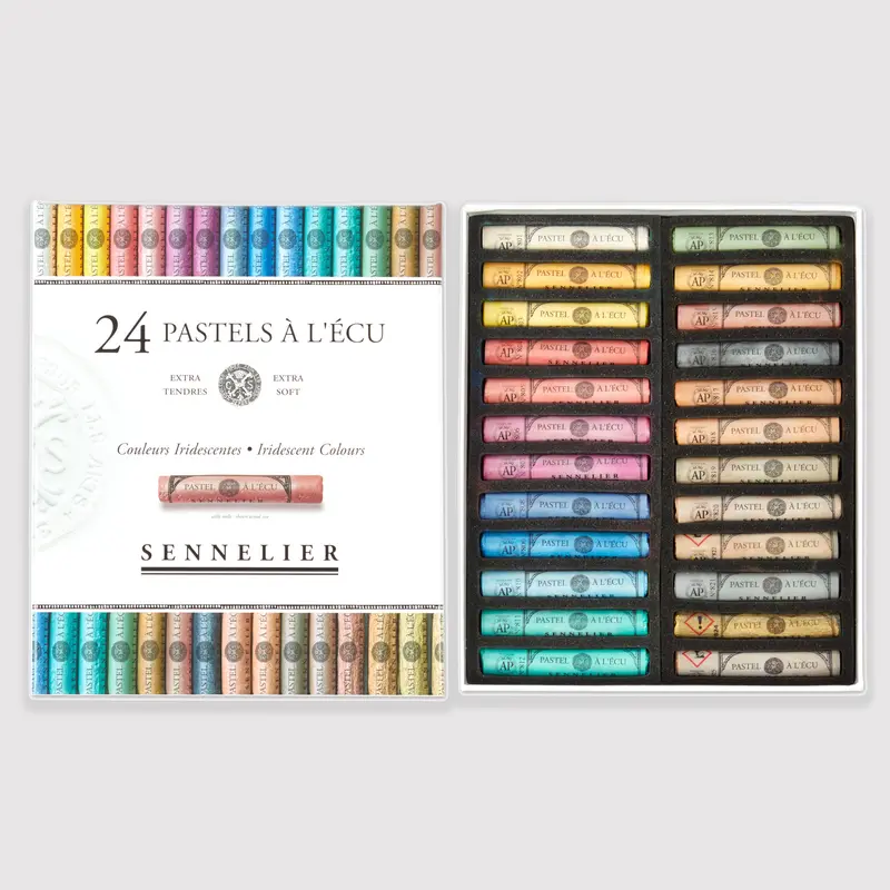 Sennelier soft pastels 'A l'écu' set 24 Iredescent