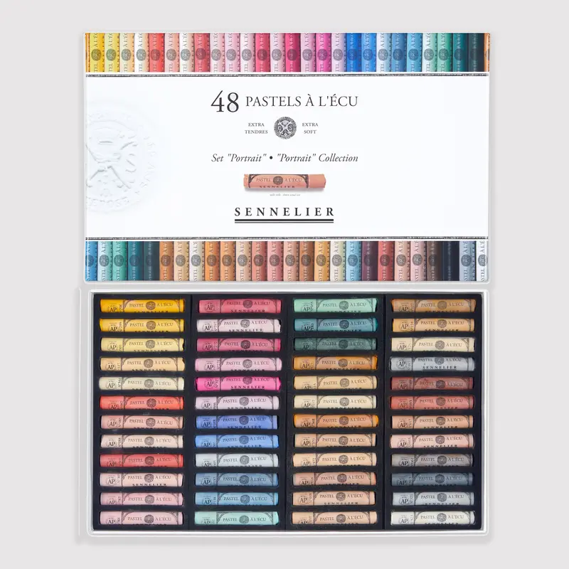 Sennelier soft pastels 'A l'écu' Set 48 Portrait