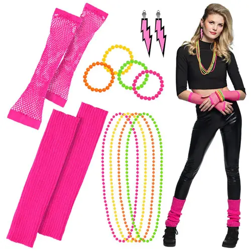 Set 80s been/arm/sieraden
