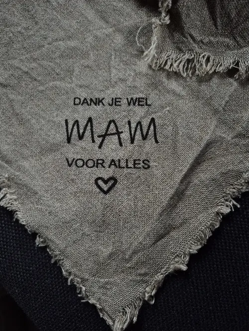 Shabby keukendoek voor mama 45x45cm