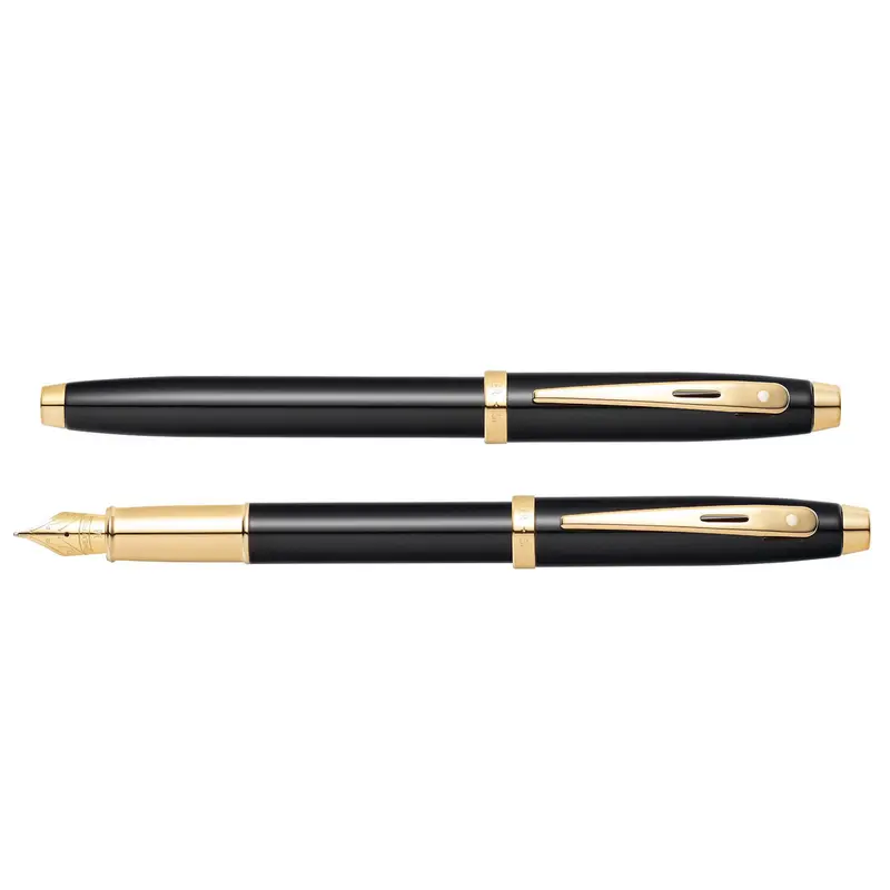 Sheaffer 100 Glossy Black Lacquer GT vulpen