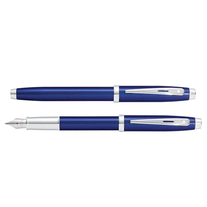 Sheaffer 100 Glossy Blue Lacquer CT vulpen
