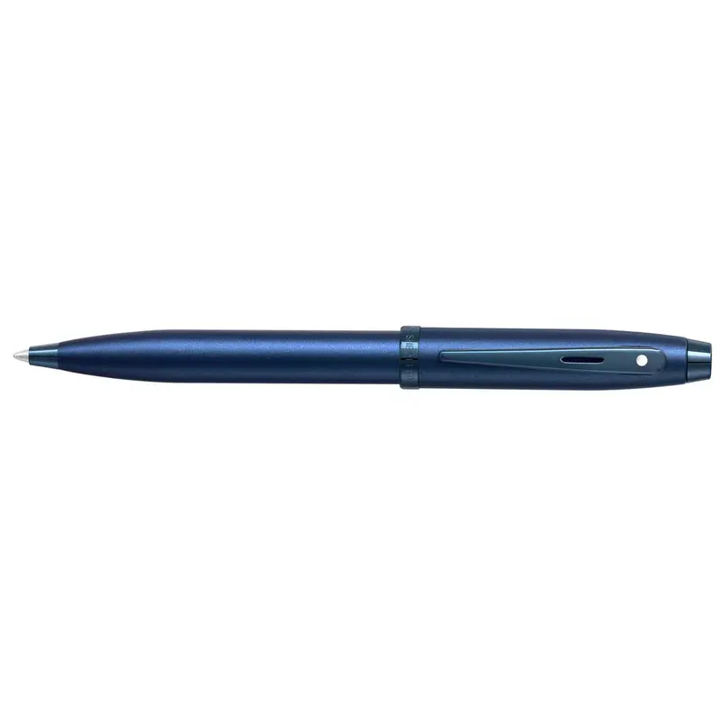 Sheaffer 100 Satin blauw PVD Balpen