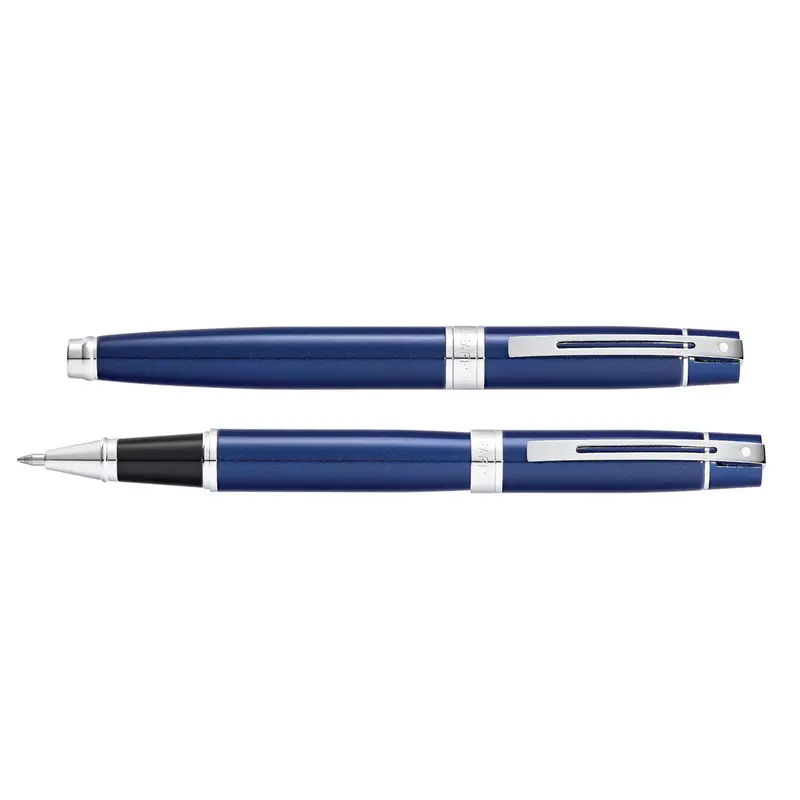 Sheaffer 300 Glossy Blue Lacquer CT roller