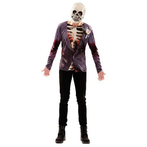 Shirt Bruidegom zombie mt. M/L