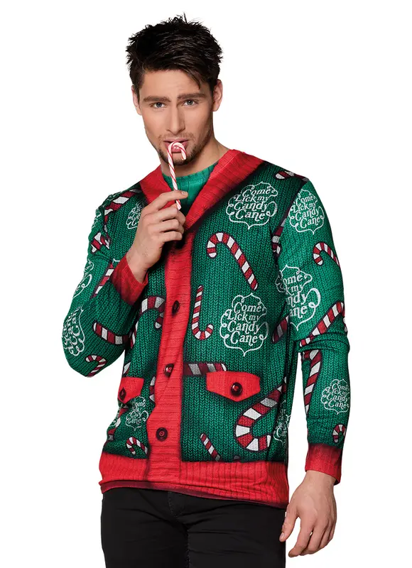 Shirt Candy cane mt. L