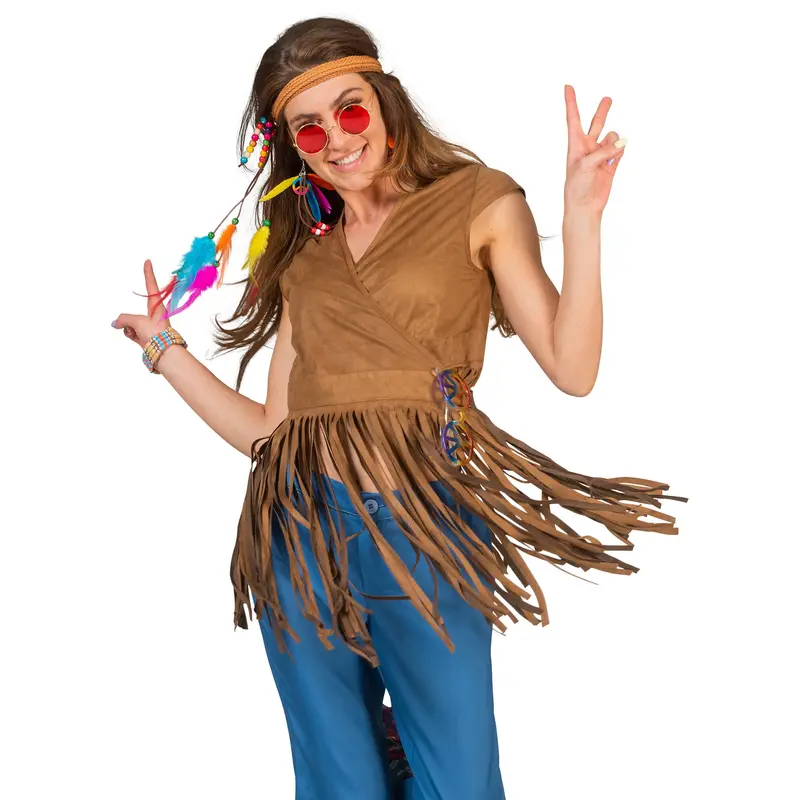 Shirt hippie dames mt. 40/42