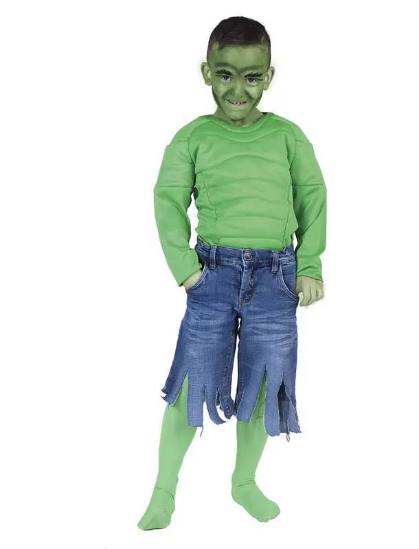 Shirt Hulk groen mt. 140